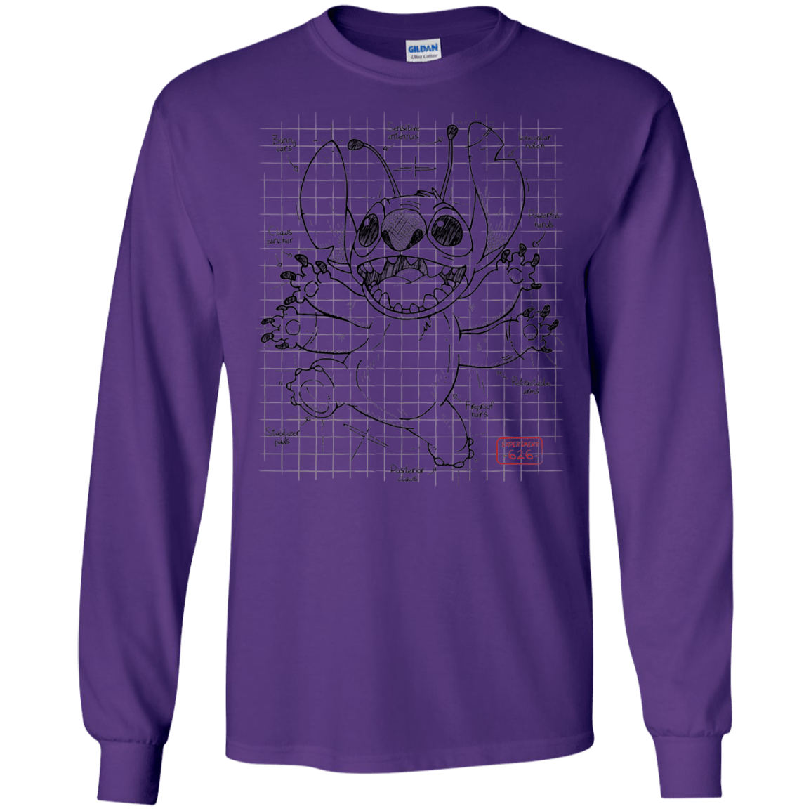 Stitch Plan Men's Long Sleeve T-Shirt