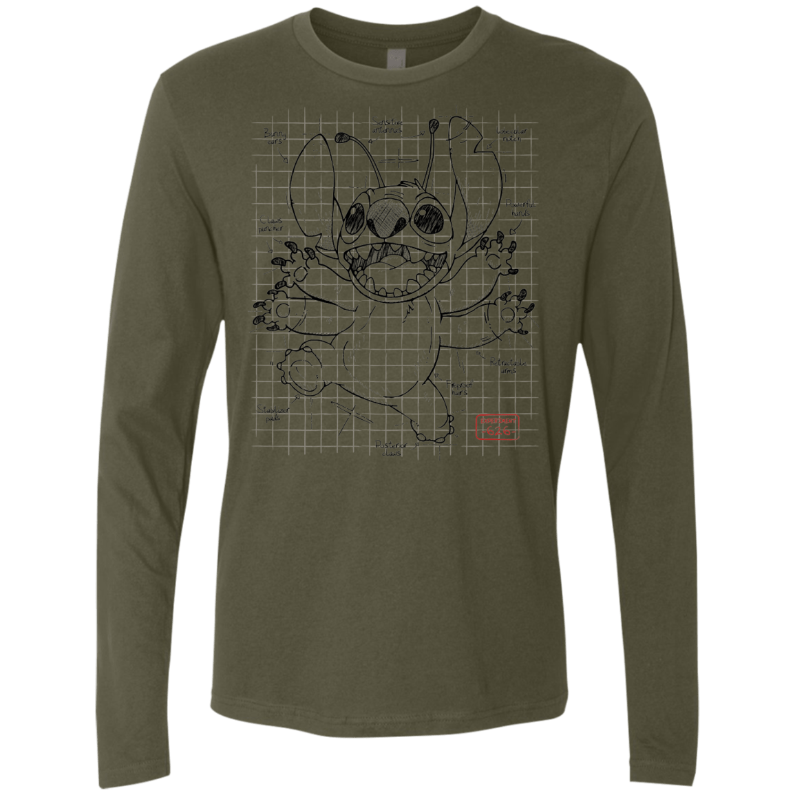 Stitch Plan Men's Premium Long Sleeve