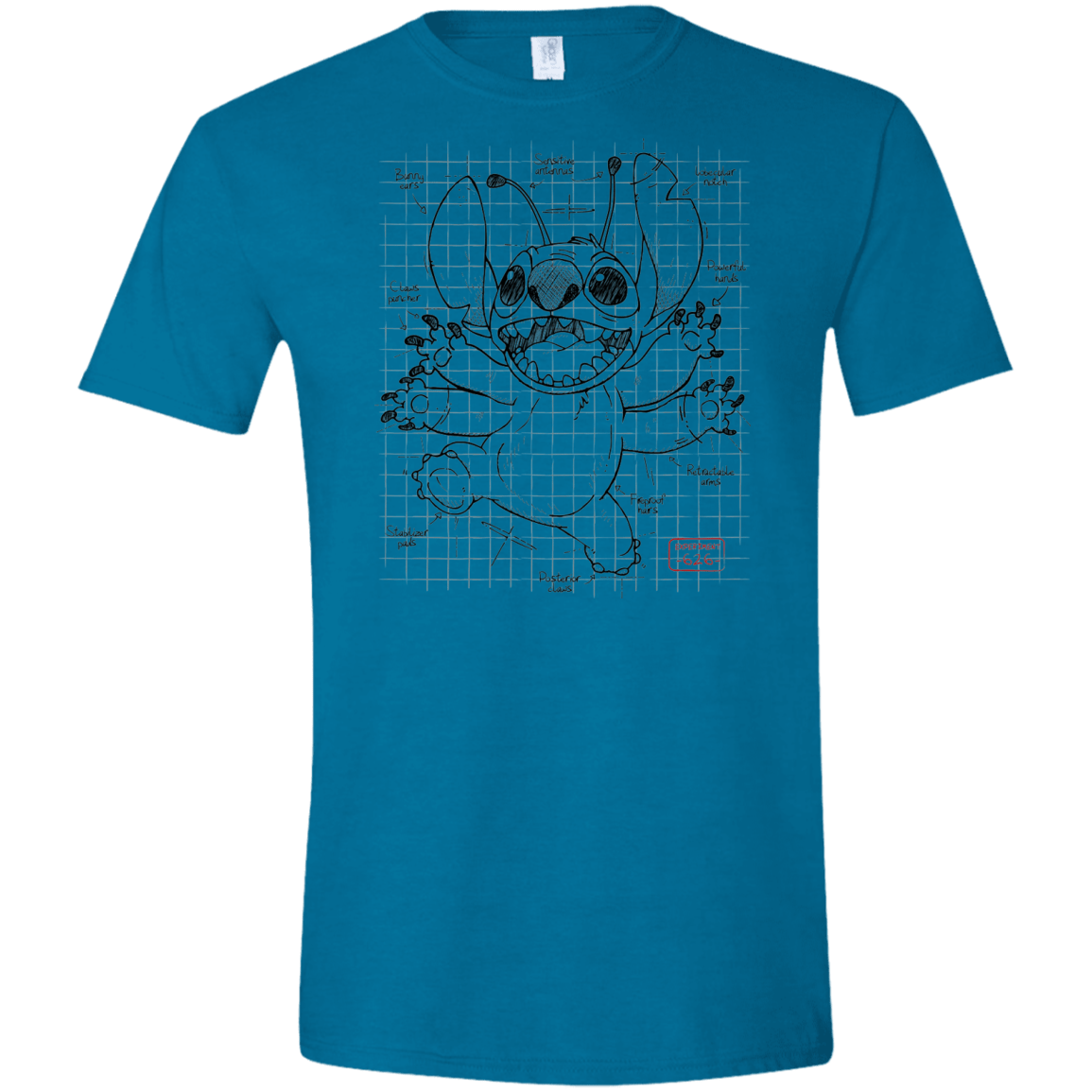 Stitch Plan Men's Semi-Fitted Softstyle