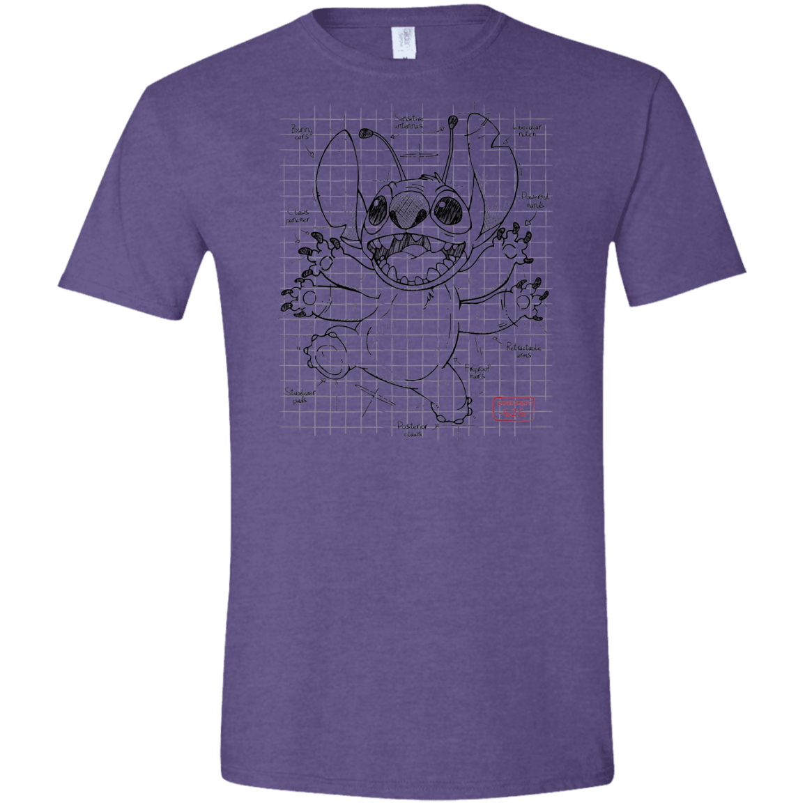 Stitch Plan Men's Semi-Fitted Softstyle