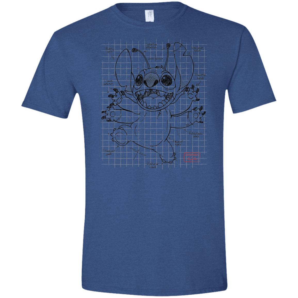 Stitch Plan Men's Semi-Fitted Softstyle