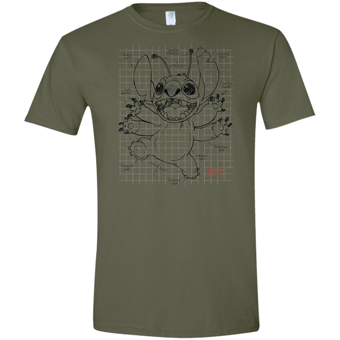 Stitch Plan Men's Semi-Fitted Softstyle