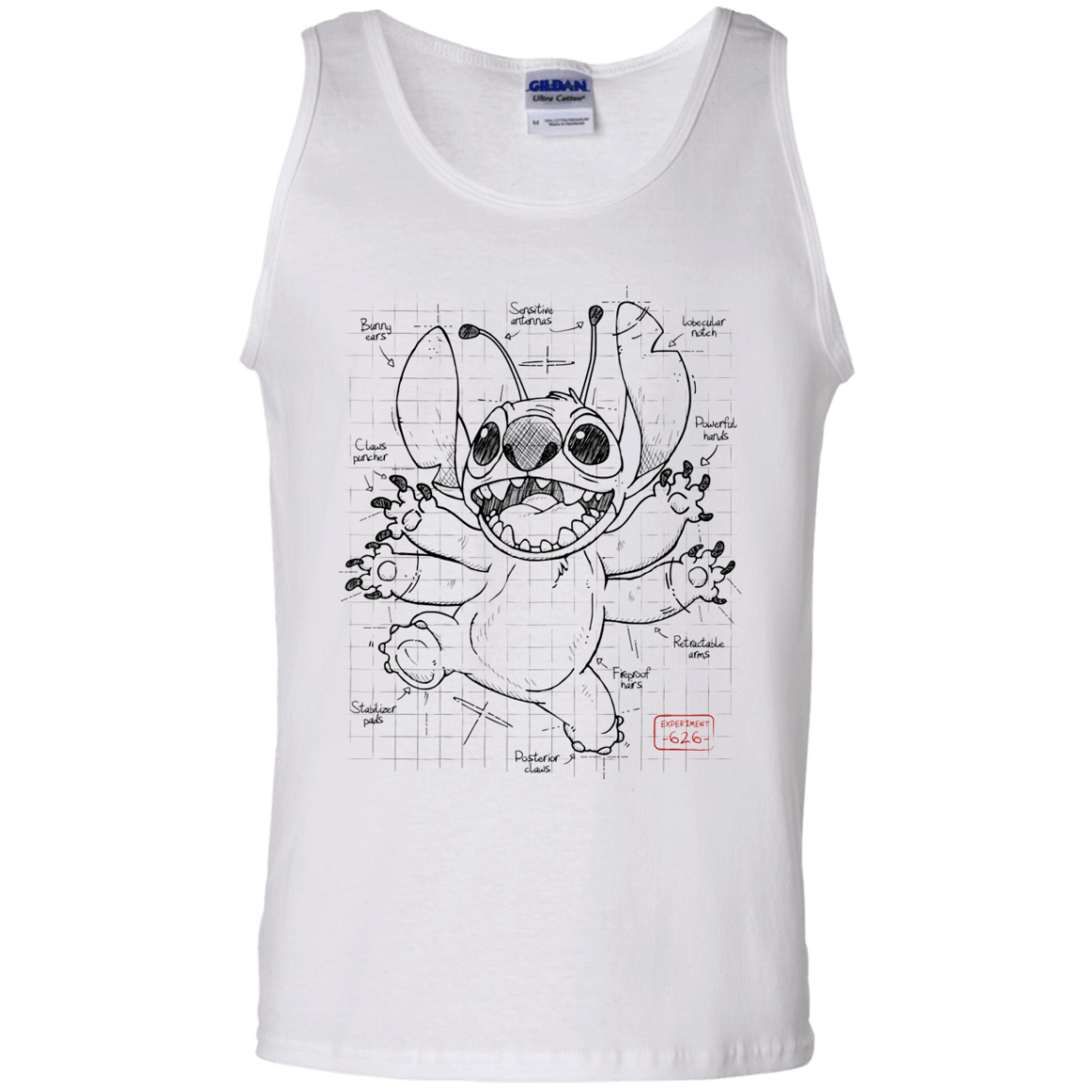 Stitch Plan Men's Tank Top