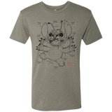 T-Shirts Venetian Grey / S Stitch Plan Men's Triblend T-Shirt