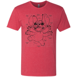 T-Shirts Vintage Red / S Stitch Plan Men's Triblend T-Shirt