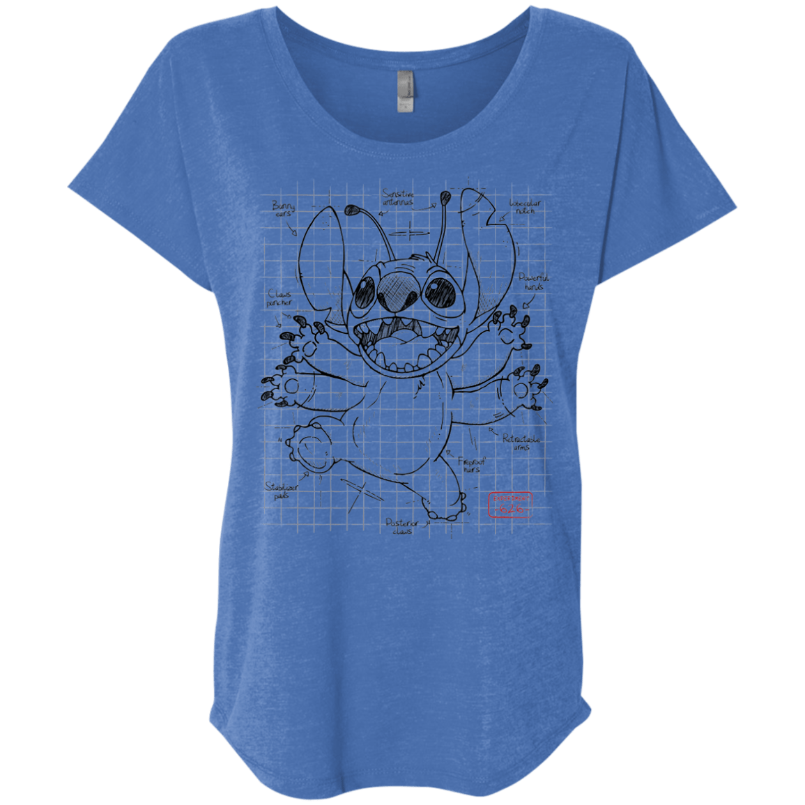 Stitch Plan Triblend Dolman Sleeve