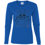 T-Shirts Royal / S Stitch Plan Women's Long Sleeve T-Shirt