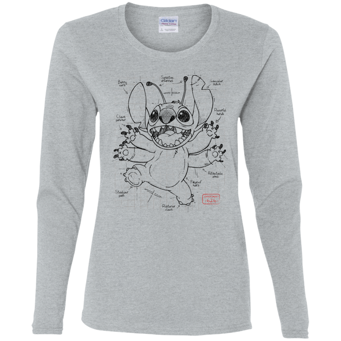 T-Shirts Sport Grey / S Stitch Plan Women's Long Sleeve T-Shirt