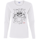T-Shirts White / S Stitch Plan Women's Long Sleeve T-Shirt