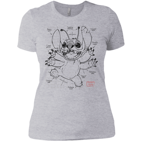 T-Shirts Heather Grey / X-Small Stitch Plan Women's Premium T-Shirt