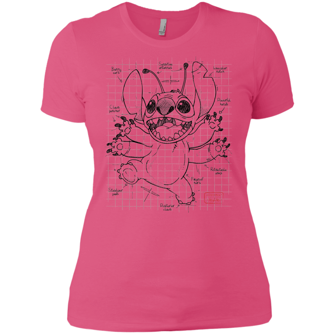 T-Shirts Hot Pink / X-Small Stitch Plan Women's Premium T-Shirt