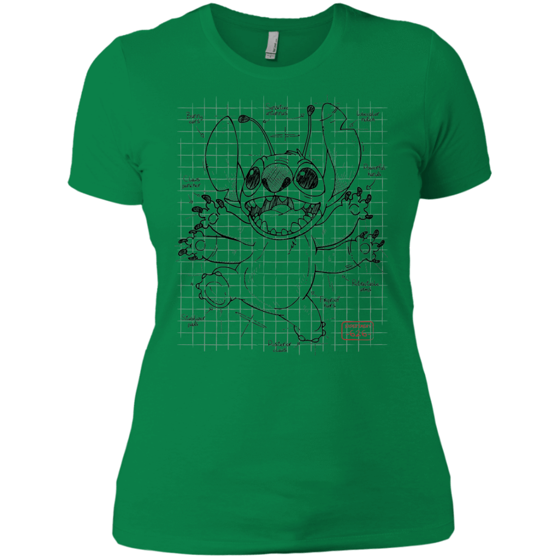 T-Shirts Kelly Green / X-Small Stitch Plan Women's Premium T-Shirt