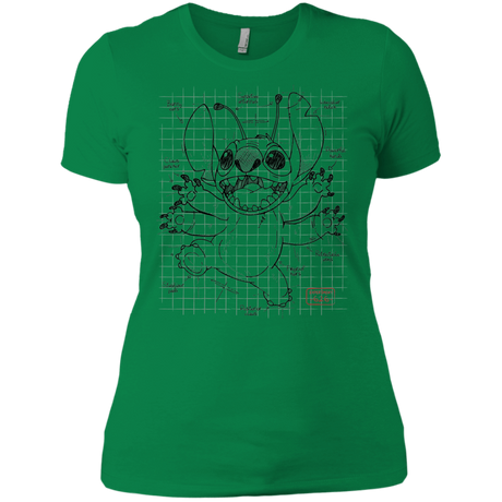 T-Shirts Kelly Green / X-Small Stitch Plan Women's Premium T-Shirt