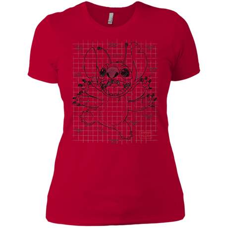 T-Shirts Red / X-Small Stitch Plan Women's Premium T-Shirt
