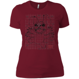 T-Shirts Scarlet / X-Small Stitch Plan Women's Premium T-Shirt