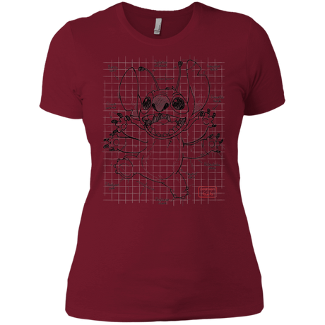 T-Shirts Scarlet / X-Small Stitch Plan Women's Premium T-Shirt