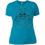 T-Shirts Turquoise / X-Small Stitch Plan Women's Premium T-Shirt
