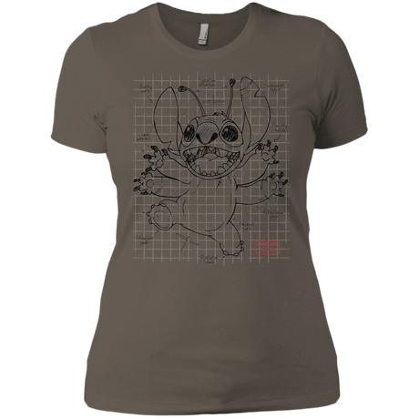T-Shirts Warm Grey / X-Small Stitch Plan Women's Premium T-Shirt