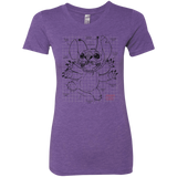 T-Shirts Purple Rush / S Stitch Plan Women's Triblend T-Shirt