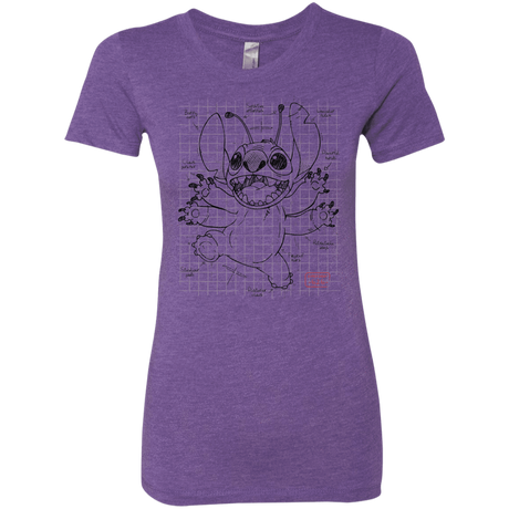T-Shirts Purple Rush / S Stitch Plan Women's Triblend T-Shirt