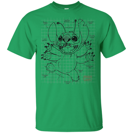 T-Shirts Irish Green / YXS Stitch Plan Youth T-Shirt