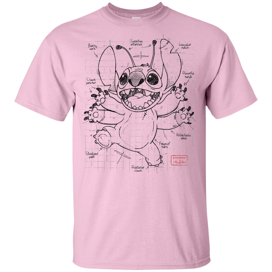 T-Shirts Light Pink / YXS Stitch Plan Youth T-Shirt