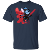 T-Shirts Navy / S Stitch Sith T-Shirt
