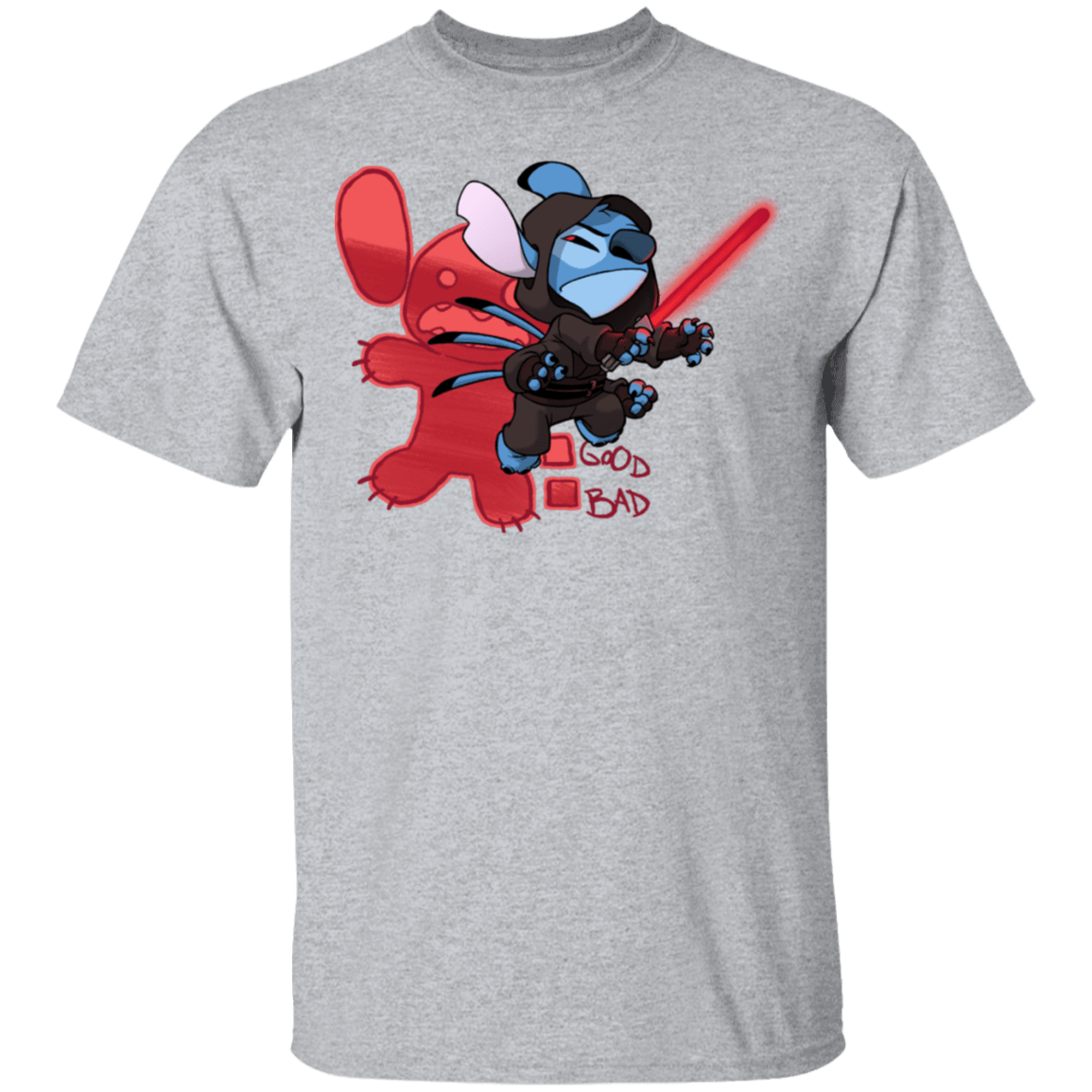 T-Shirts Sport Grey / S Stitch Sith T-Shirt
