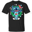 T-Shirts Black / YXS Stitch Wreath Youth T-Shirt