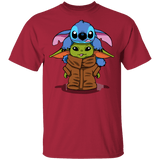 T-Shirts Cardinal / S Stitch Yoda T-Shirt