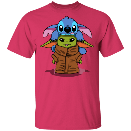 T-Shirts Heliconia / S Stitch Yoda T-Shirt