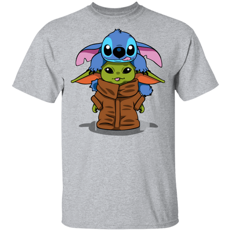 T-Shirts Sport Grey / S Stitch Yoda T-Shirt