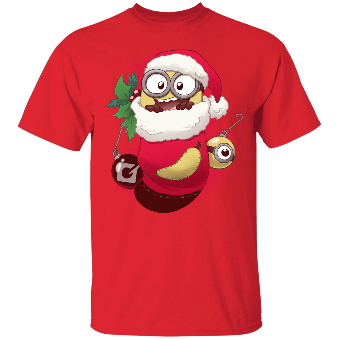 T-Shirts Red / YXS Stocking Stuffer Minion Youth T-Shirt