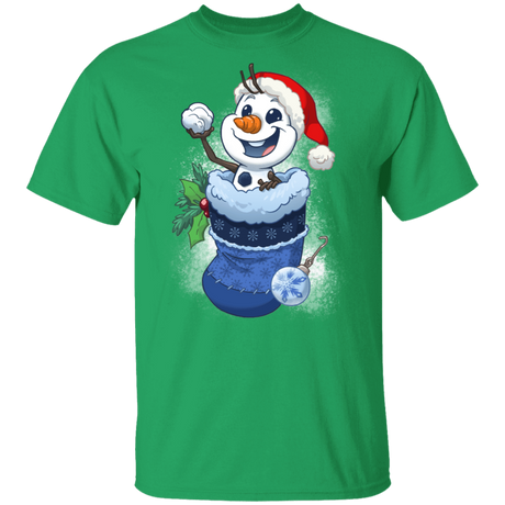 T-Shirts Irish Green / S Stocking Stuffer Olaf T-Shirt