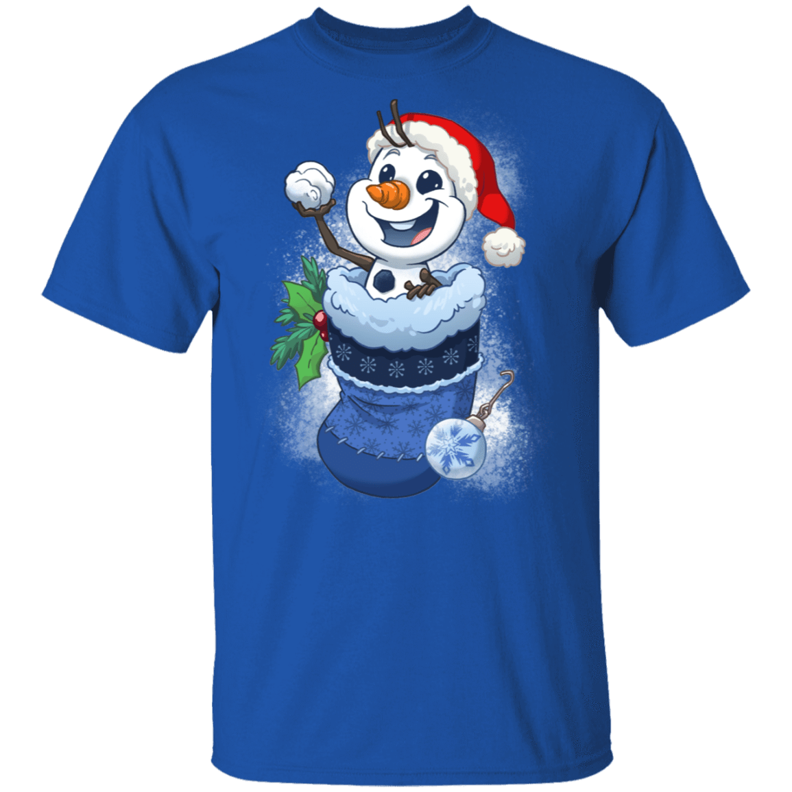 T-Shirts Royal / S Stocking Stuffer Olaf T-Shirt