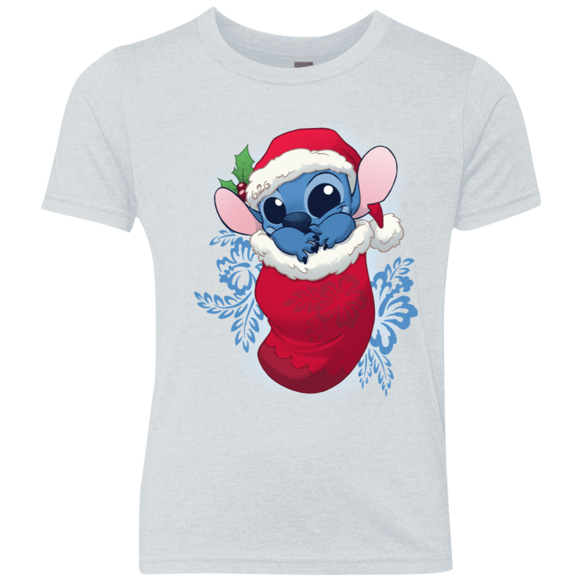 T-Shirts Heather White / YXS Stocking Stuffer Stitch Youth Triblend T-Shirt