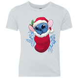 T-Shirts Heather White / YXS Stocking Stuffer Stitch Youth Triblend T-Shirt