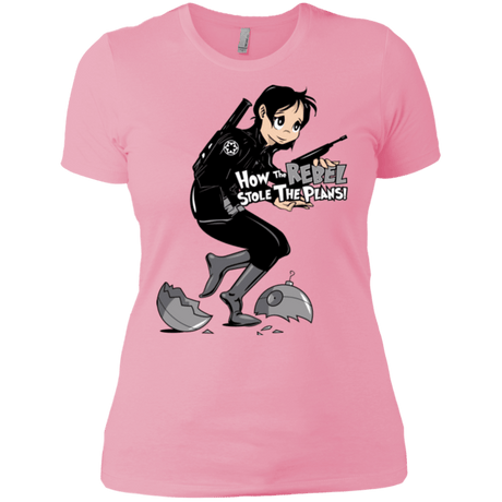 T-Shirts Light Pink / X-Small Stolen Plans Women's Premium T-Shirt