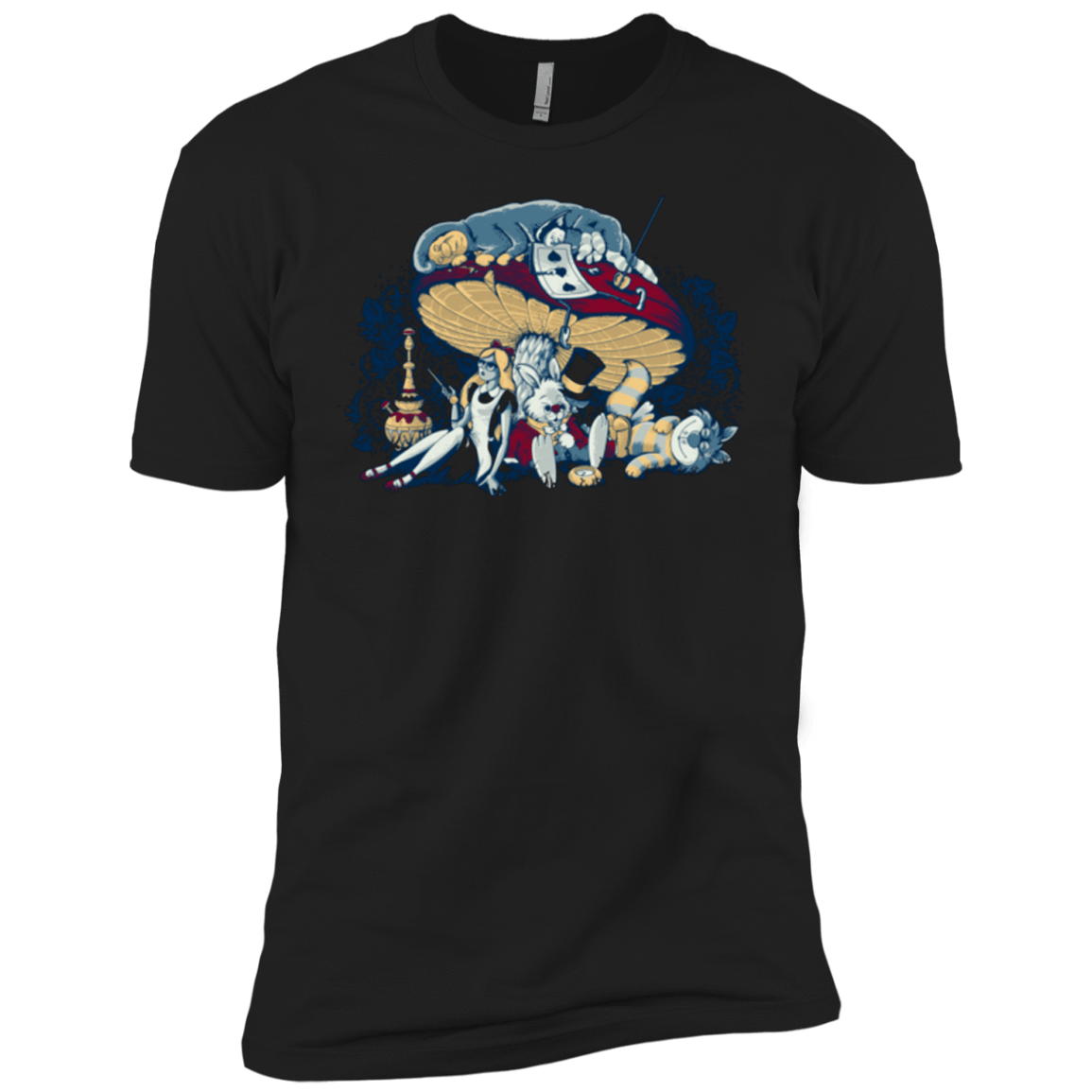 T-Shirts Black / YXS STONED IN WONDERLAND Boys Premium T-Shirt