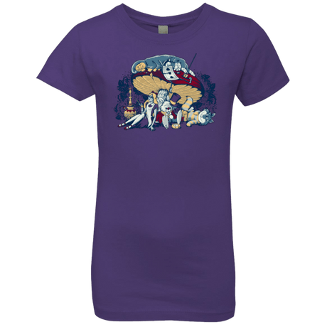 T-Shirts Purple Rush / YXS STONED IN WONDERLAND Girls Premium T-Shirt