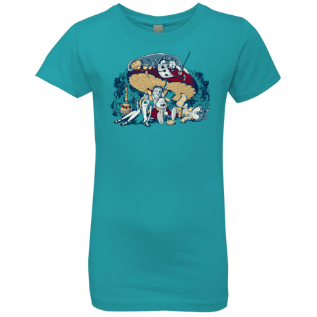 T-Shirts Tahiti Blue / YXS STONED IN WONDERLAND Girls Premium T-Shirt