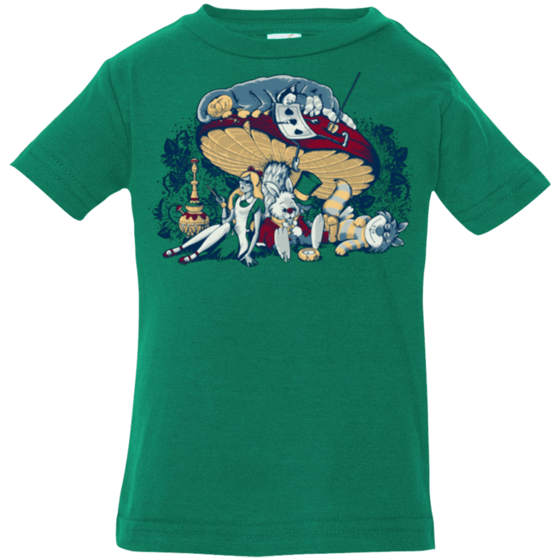 T-Shirts Kelly / 6 Months STONED IN WONDERLAND Infant PremiumT-Shirt