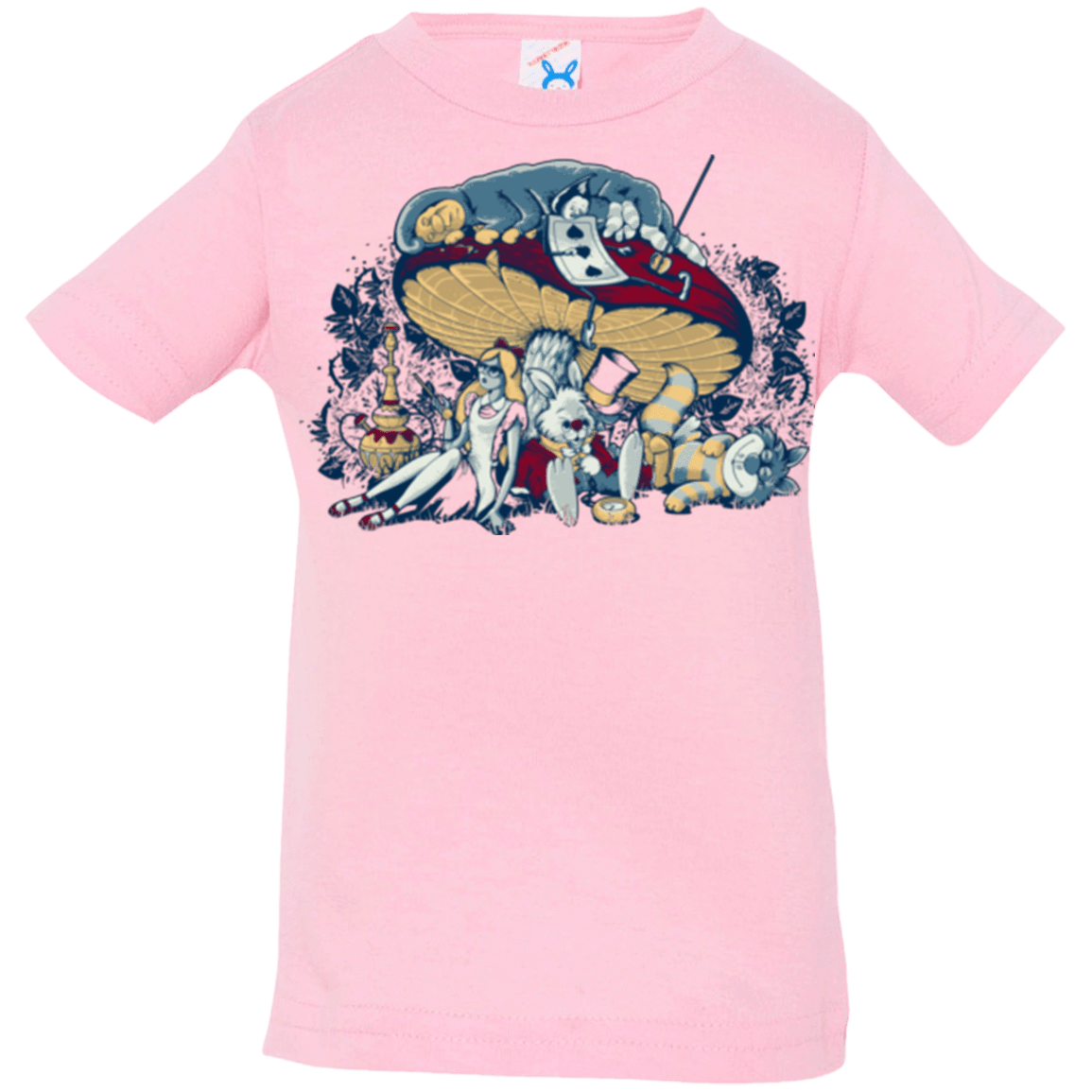 T-Shirts Pink / 6 Months STONED IN WONDERLAND Infant PremiumT-Shirt