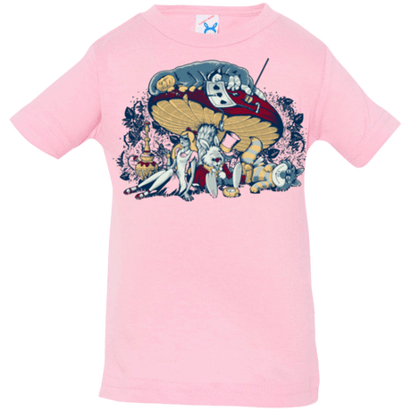 T-Shirts Pink / 6 Months STONED IN WONDERLAND Infant PremiumT-Shirt