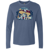 T-Shirts Indigo / Small STONED IN WONDERLAND Men's Premium Long Sleeve