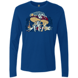T-Shirts Royal / Small STONED IN WONDERLAND Men's Premium Long Sleeve