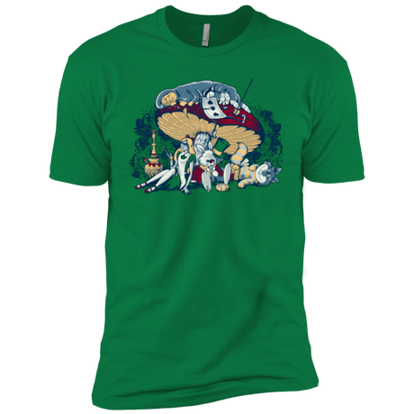 T-Shirts Kelly Green / X-Small STONED IN WONDERLAND Men's Premium T-Shirt