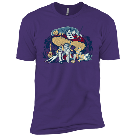 T-Shirts Purple / X-Small STONED IN WONDERLAND Men's Premium T-Shirt