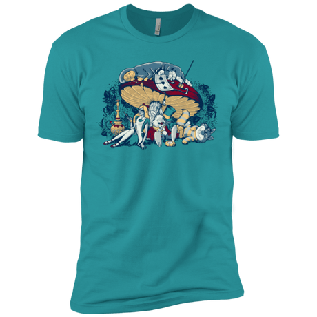 T-Shirts Tahiti Blue / X-Small STONED IN WONDERLAND Men's Premium T-Shirt