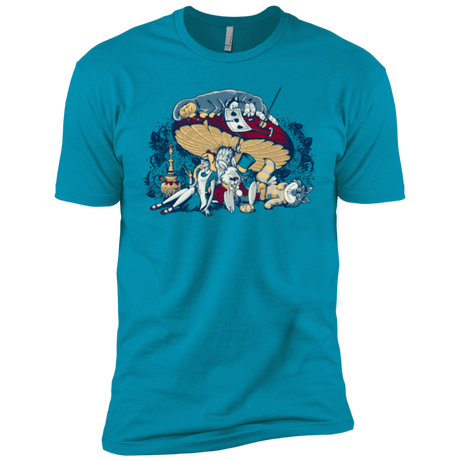 T-Shirts Turquoise / X-Small STONED IN WONDERLAND Men's Premium T-Shirt
